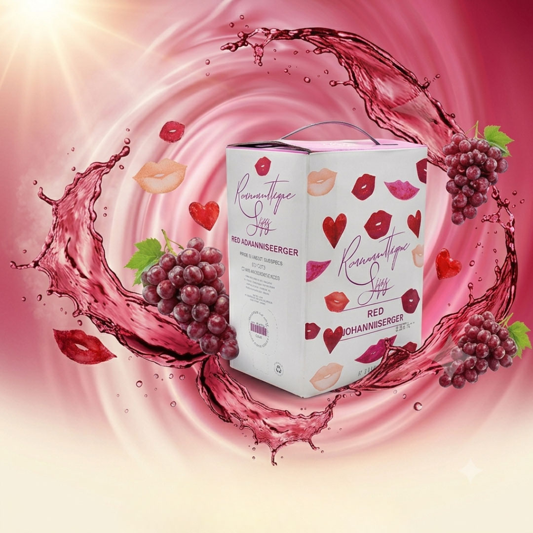 Romantique Lips Red Johannisberger boxed wine