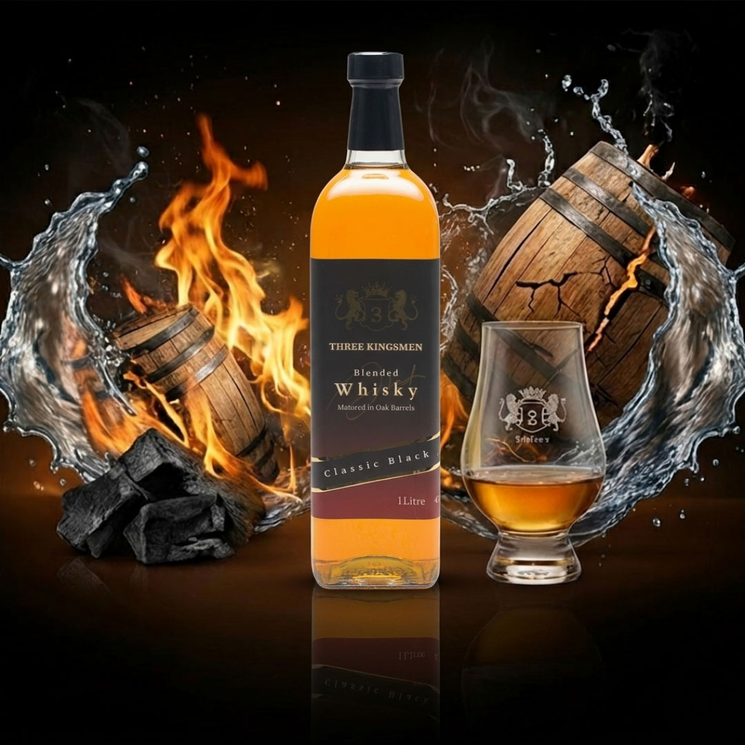 Three Kingsmen blended whisky