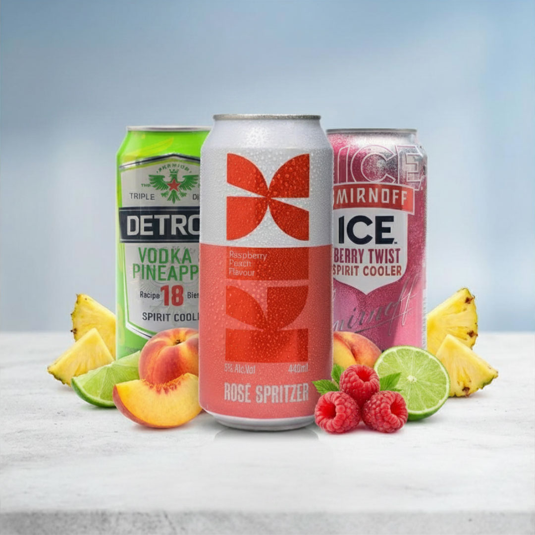 Ready-to-drink spirit cooler range